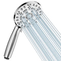 Cobbe High Pressure Shower Head – 8 Spray Modes Chrome Rain Showerhead