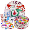 DOVIPE 34-Piece Kids Bath Bombs with Surprise Toys – Organic Gift Set