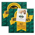 Ringtons Black Tea Bags 160 Count Bundle with Kitchen Booklet