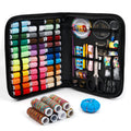Inscraft 200-Piece Sewing Kit | 41 XL Thread Spools & PU Leather Case