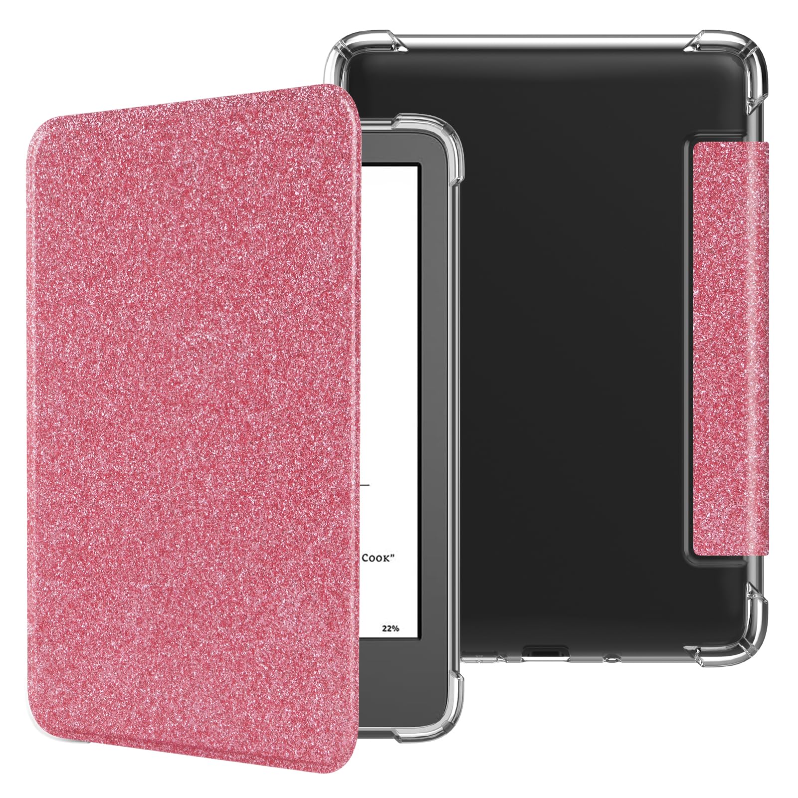HGWALP Kindle 11th Gen Case - Clear TPU Flexible Back Cover Shell