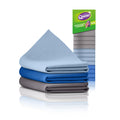Qwikr Microfibre Kitchen Cleaning Cloths - 12 Pack - 21x21cm Multi-Color