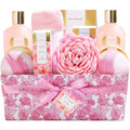 Spa Luxetique 12-Piece Rose Spa Gift Set for Women with Essential Oils