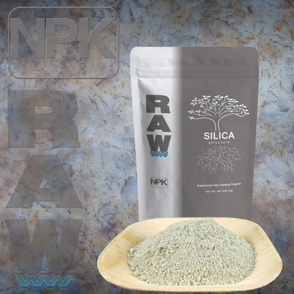 RAW Silica 8oz - High-Purity Silicon Dioxide Plant Supplement