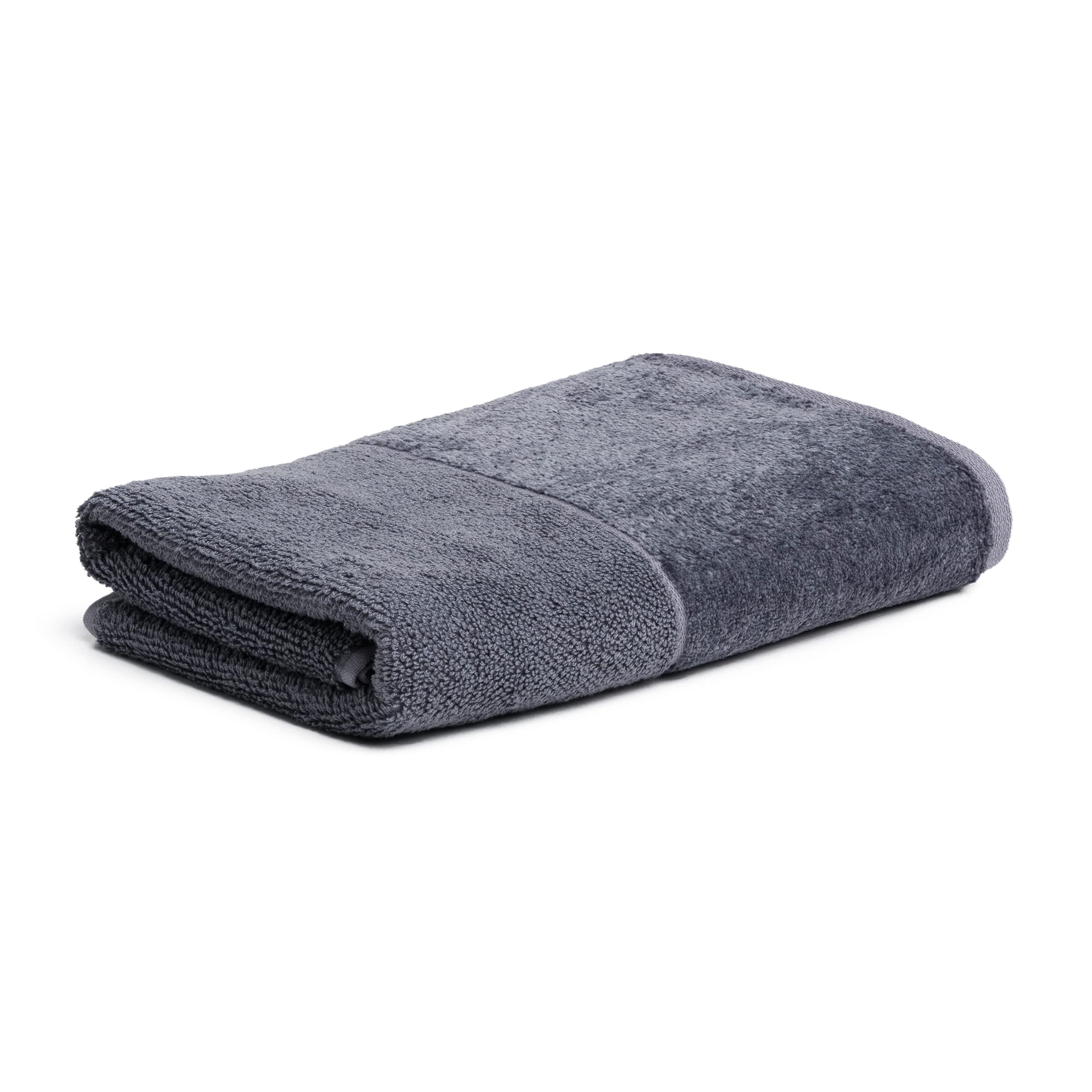 Möve Bamboo Luxe Towel – 50x100 cm Cotton & Viscose Bath Towel, Stone