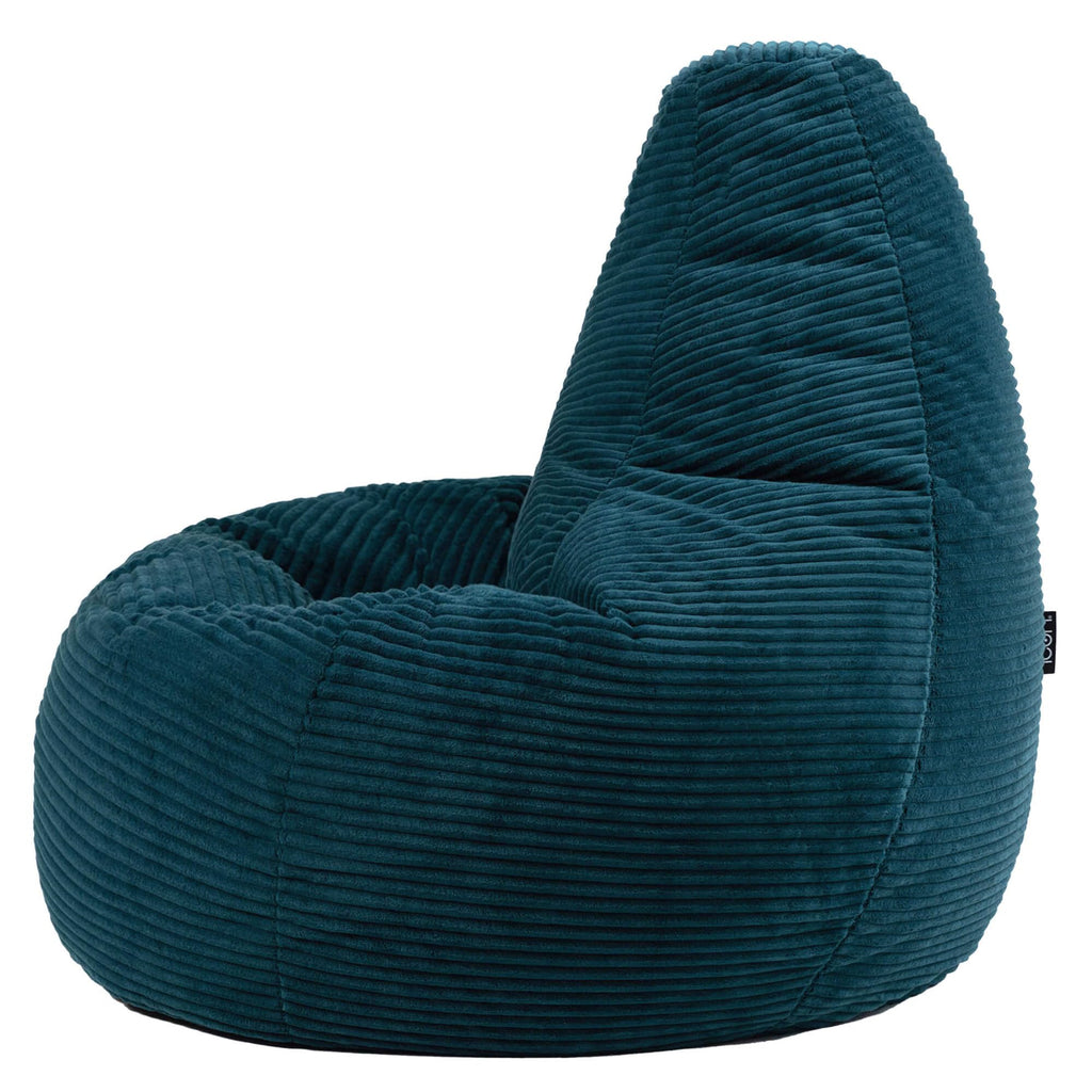 icon Dalton Cord Bean Bag with Filling Included, Set of 2, Teal - image 5
