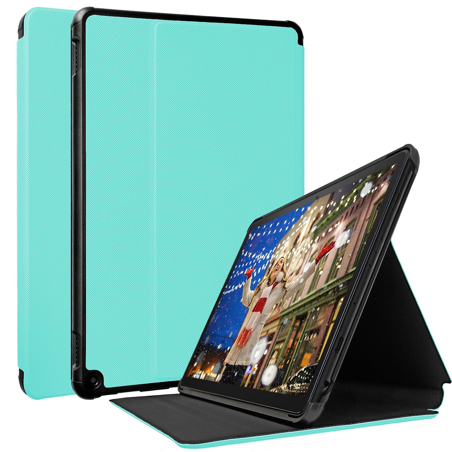 TOKILO 10 Inch Tablet Case | PU Leather Stand Cover for Samsung