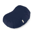 basaho Crescent Zafu Meditation Cushion | Organic Cotton | Midnight Blue