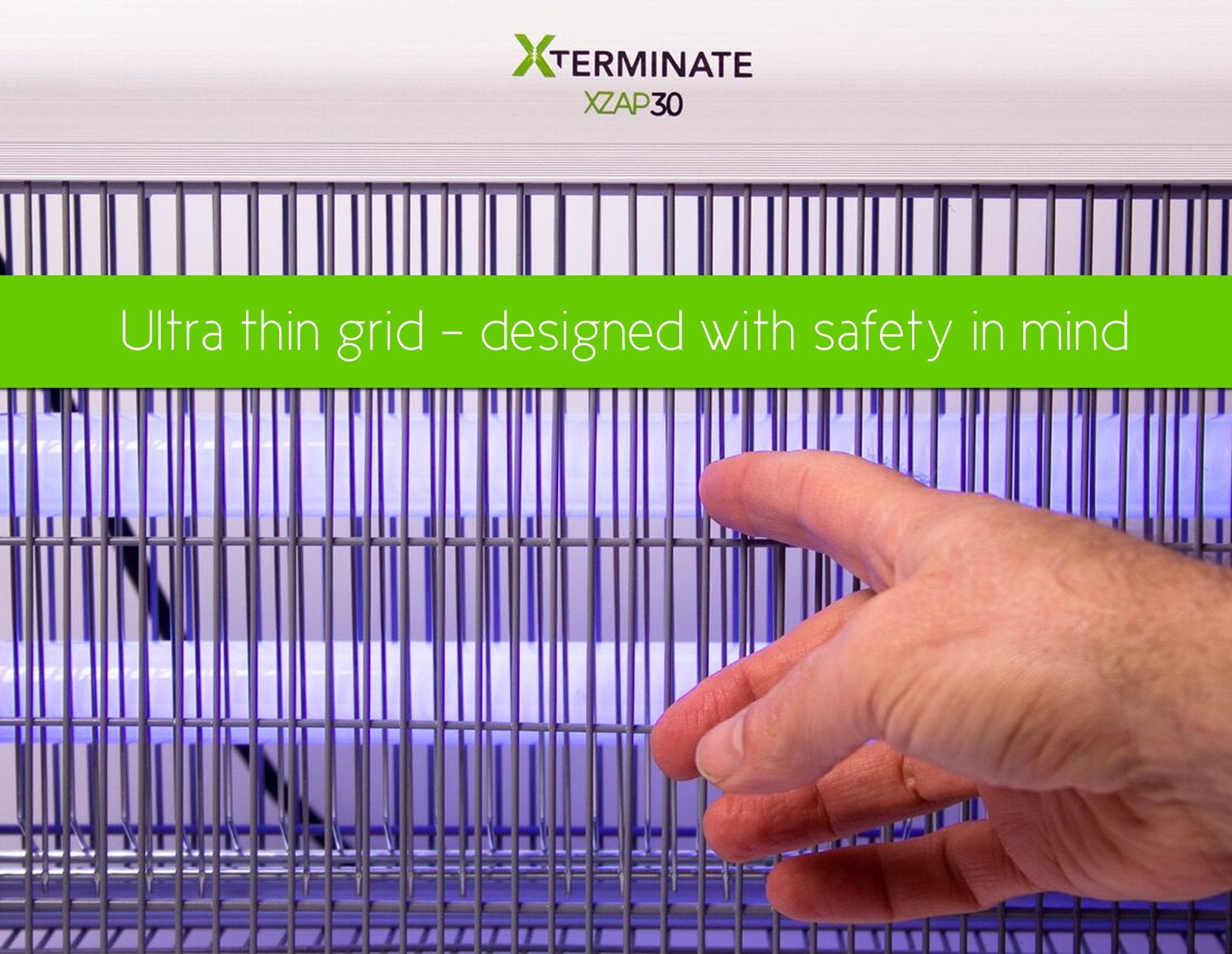 Xterminate 30W Electric Fly Killer – UV Insect Zapper for Commercial Use