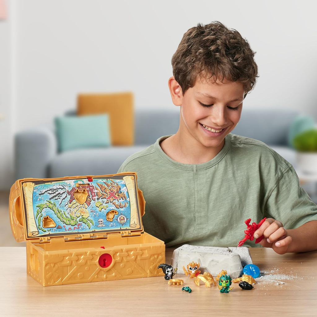 Treasure X Lost Lands Dragon's Realm Mystery Chest – 25 Level Playset