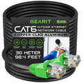 GEARit Cat6 Outdoor Ethernet Cable – 30m Waterproof Direct Burial