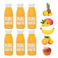 PRESSUICE Orange Fruit Smoothie - 6 Pack (240ml) - No Added Sugar