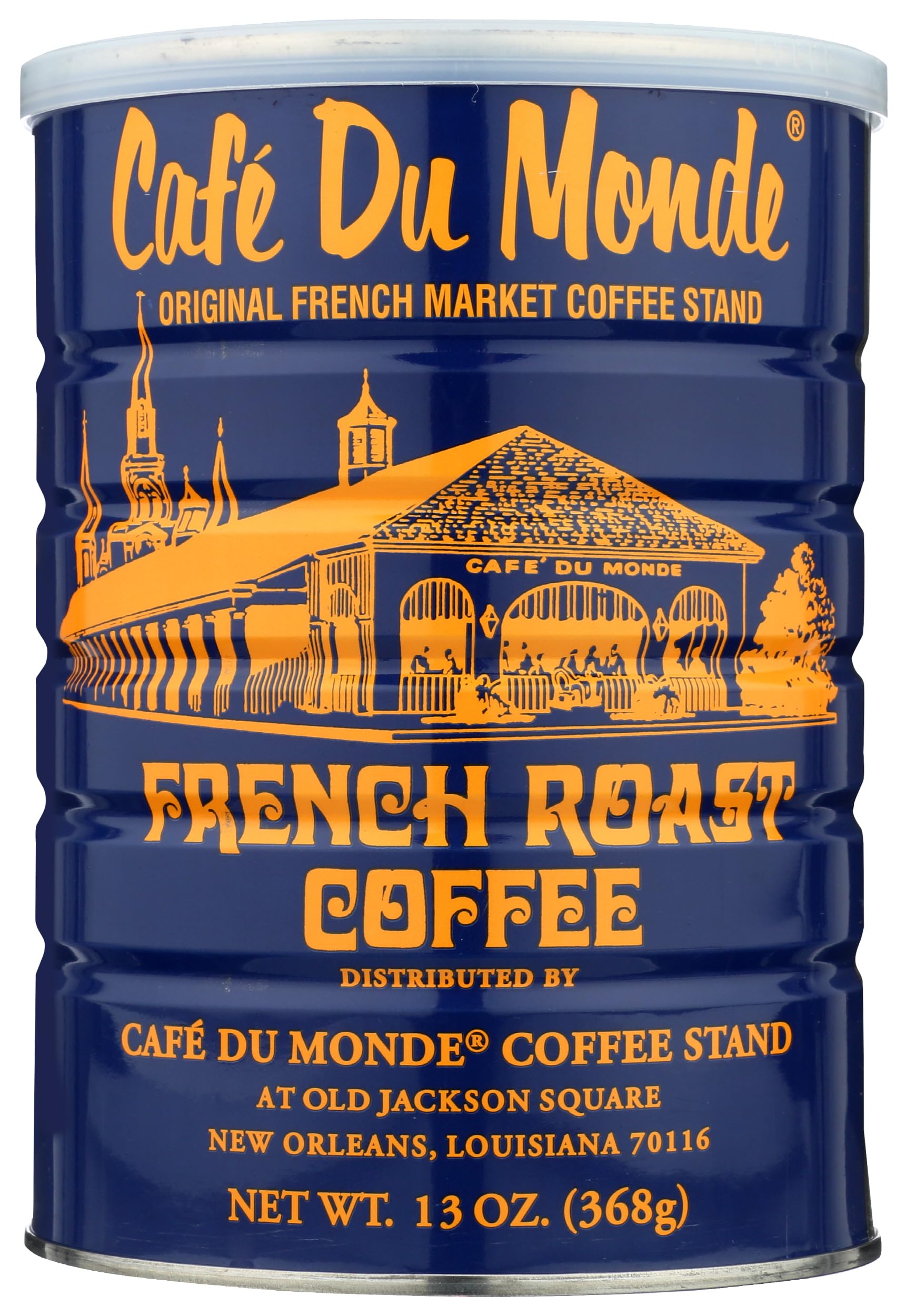 Cafe Du Monde French Roast Dark Decaf Coffee - 100% Arabica, 13oz