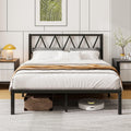 ARFARLY Double Metal Bed Frame | Platform Bed with Headboard & Storage