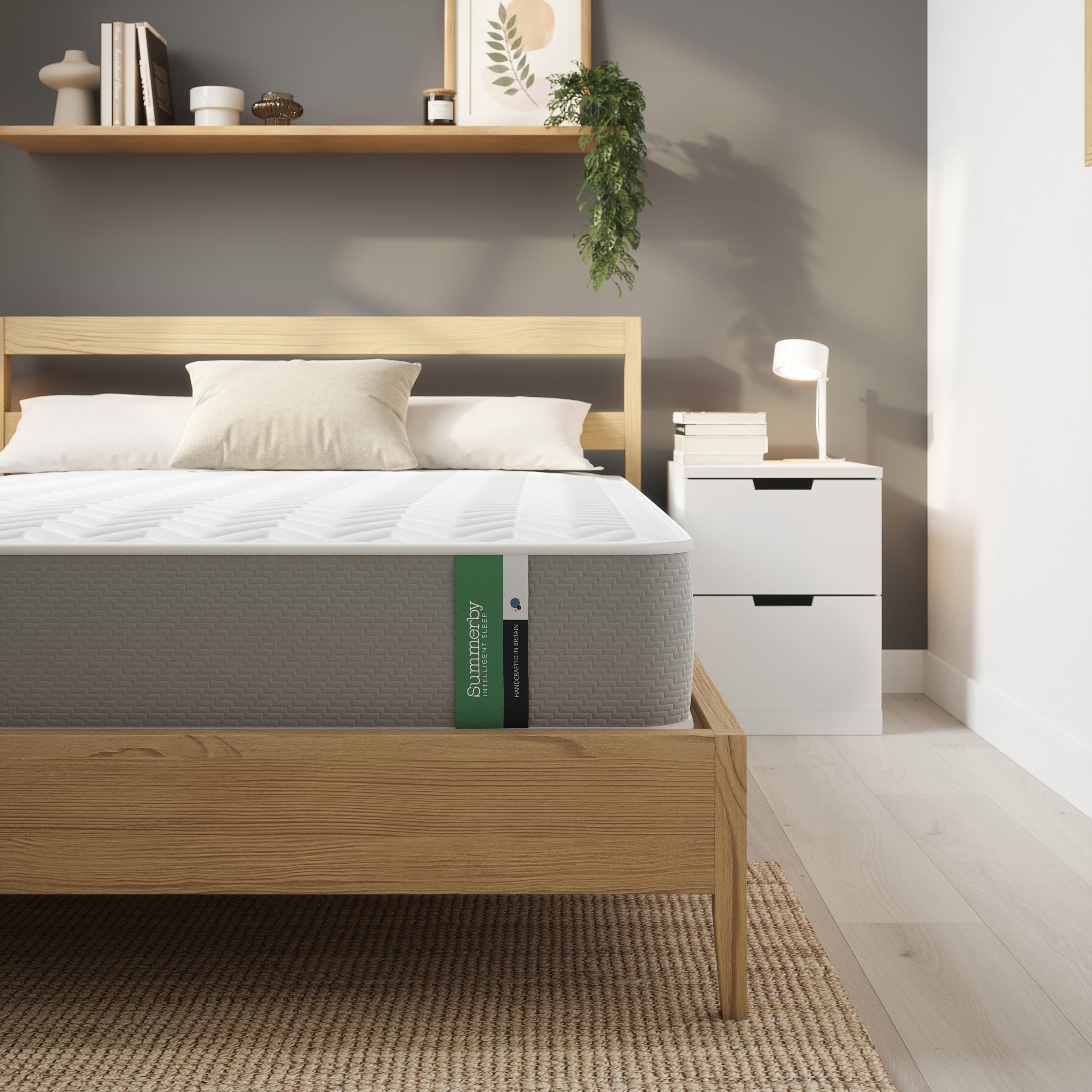 Summerby Sleep Small Double Hybrid Mattress | Orthopaedic Foam & Coil