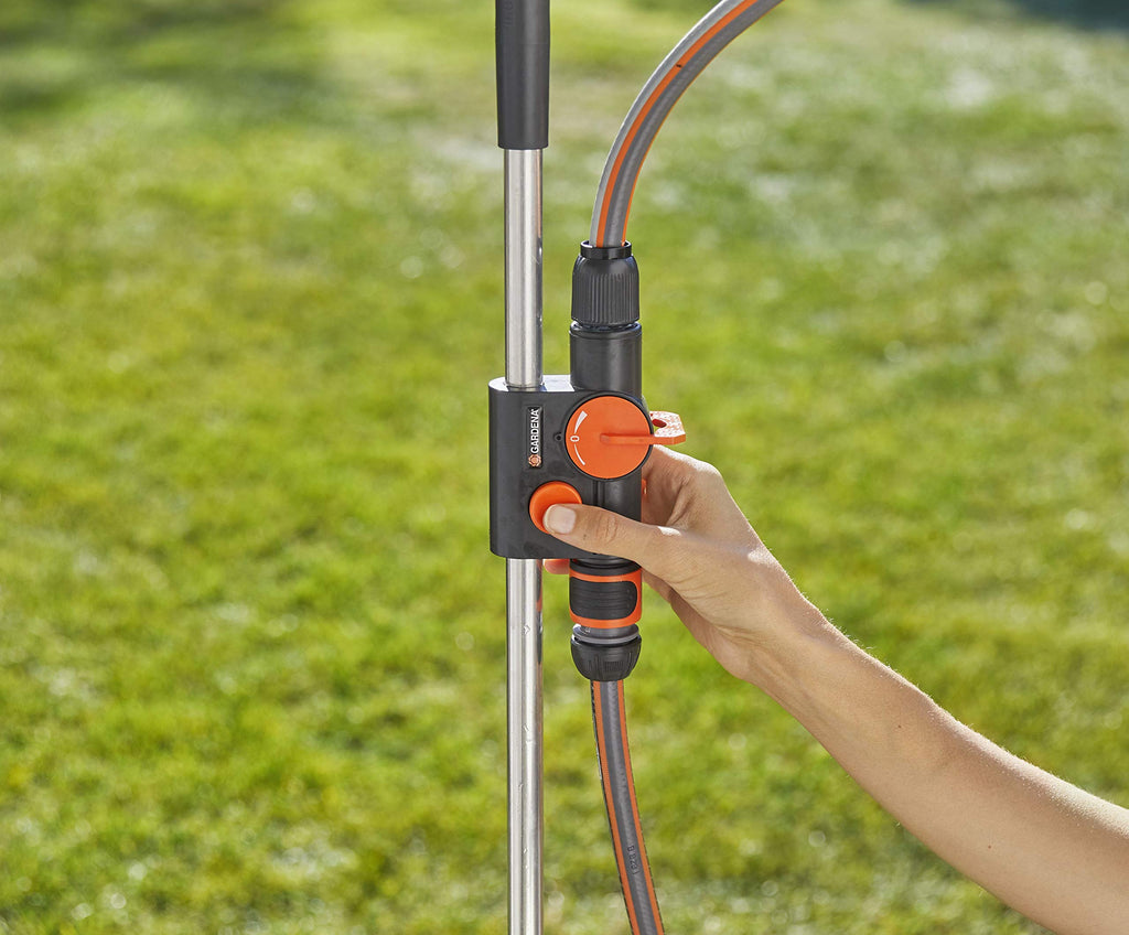 Gardena Garden Shower Trio | Tripod Outdoor Shower with 2 Spray Modes