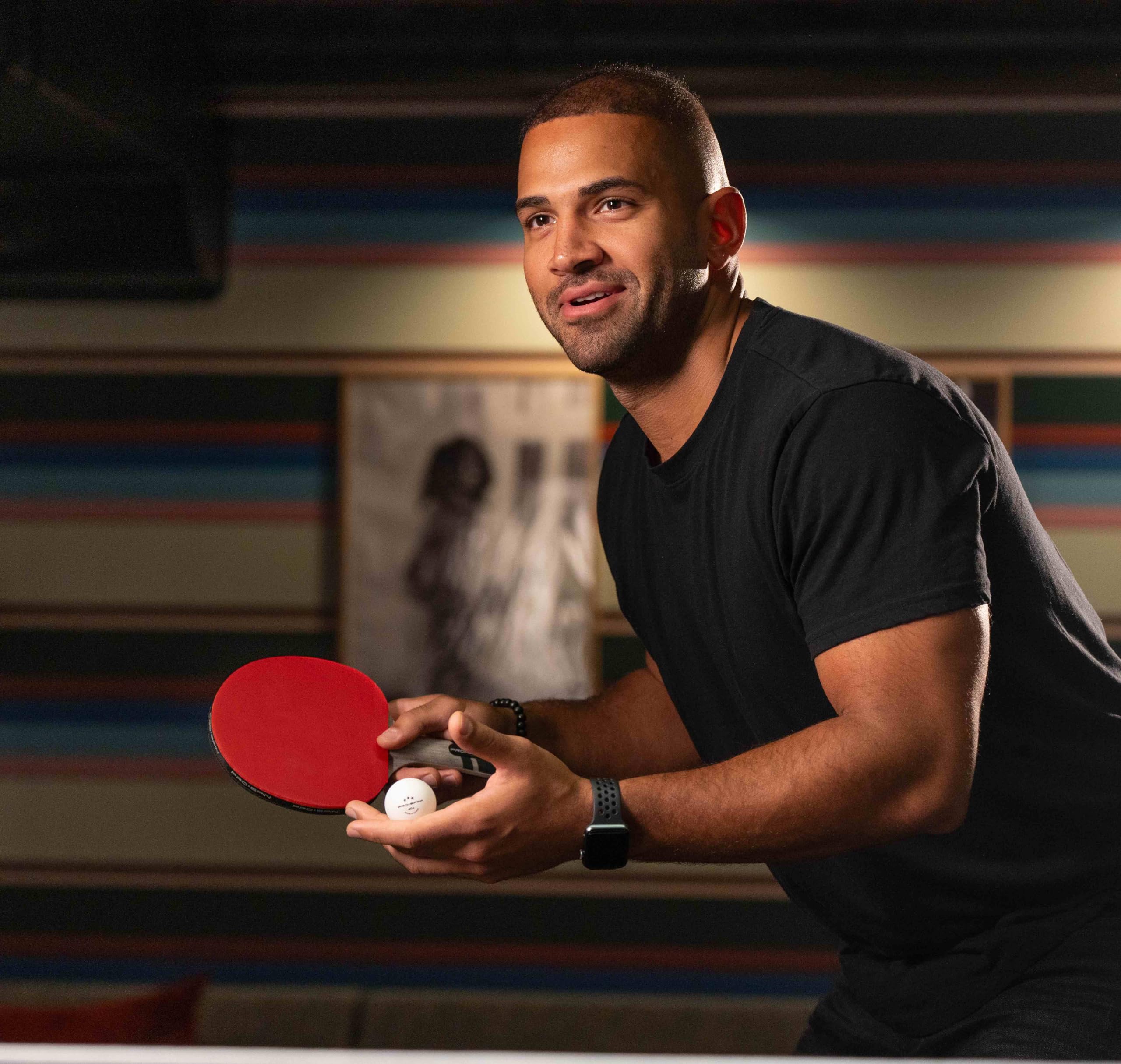 PRO SPIN Carbon Table Tennis Bat Set | 2-Player Ping Pong Rackets
