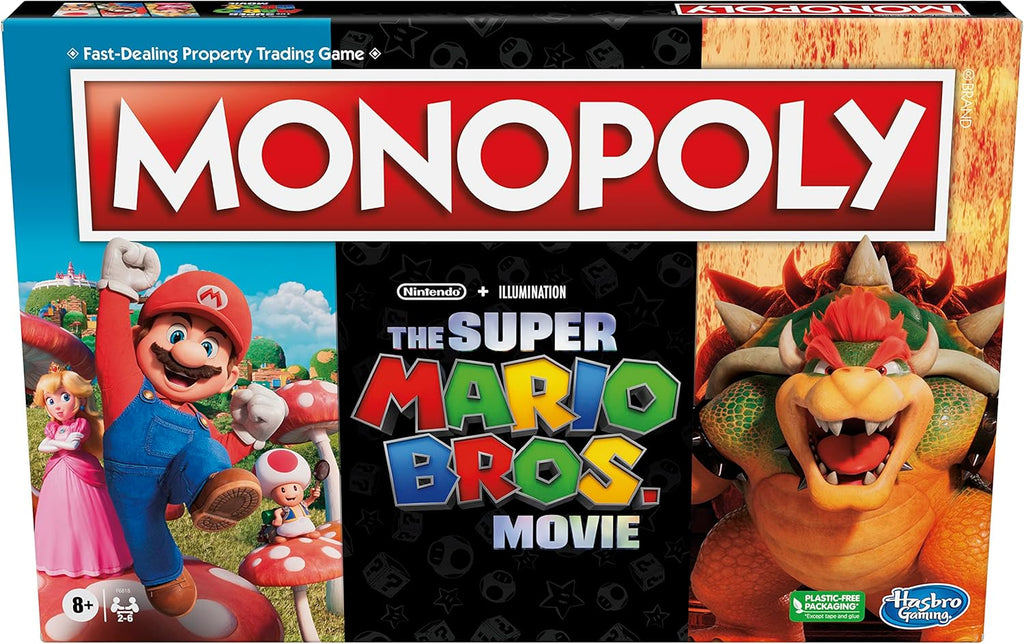 Monopoly: The Super Mario Bros. Movie Edition Board Game by Snaps