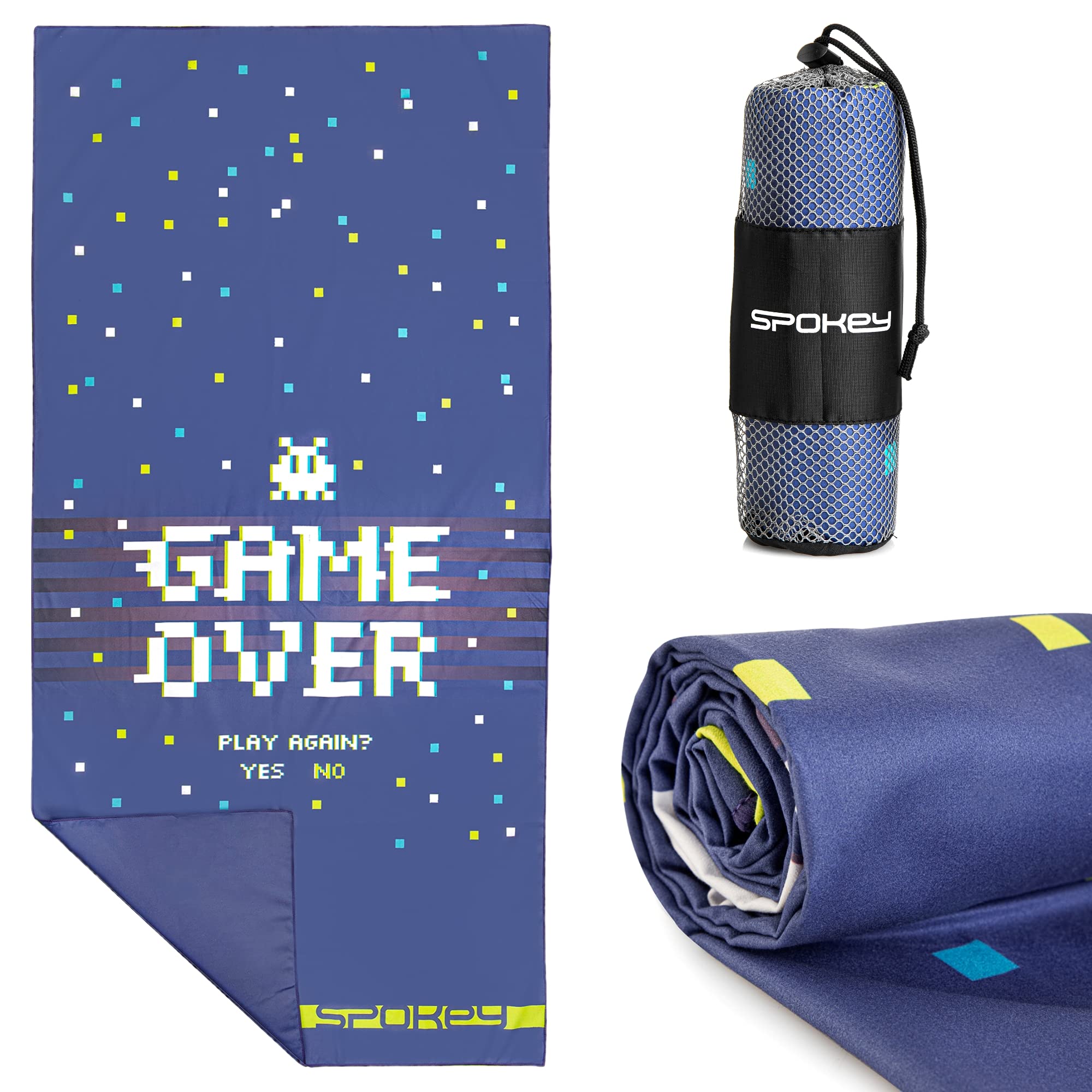 Spokey Microfibre Towel | Quick-Drying & Ultra-Light | 80 x 160 cm