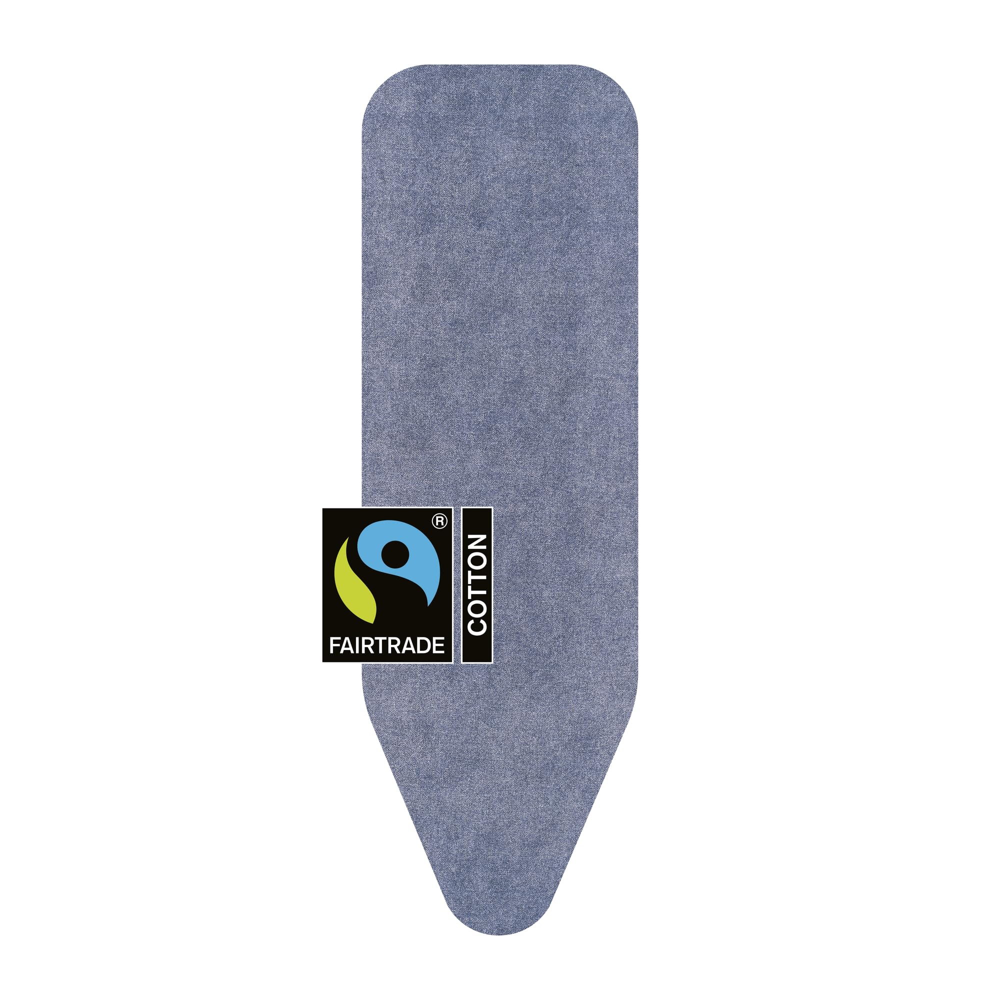 Brabantia Ironing Board Cover Size B - 124x38cm Denim Blue Cotton
