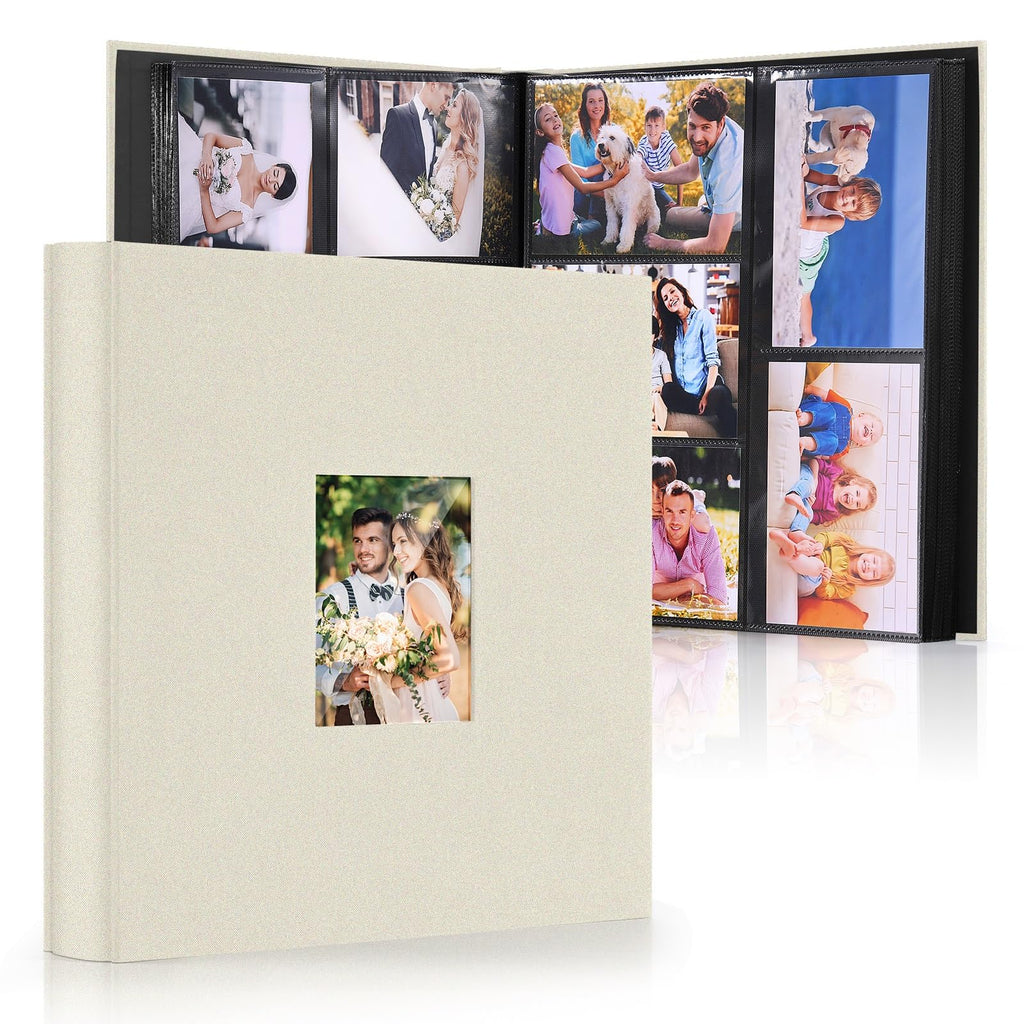DazSpirit 6x4 Photo Album - 600 Photos Large Capacity Linen Cover