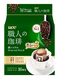 UCC Japan Craftsman's Drip Coffee | Special Blend Pour Over, 16 Bags