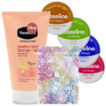 Vaseline Lip Therapy Bundle - 4 Lip Balms, Hand Cream & Organza Bag
