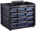 Raaco HandyBox 55 – Portable Storage Unit with 4 Assorter Cases