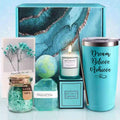 SABR 9-Piece Pamper Gift Set for Women | Self Care Bath & Wellness Hamper