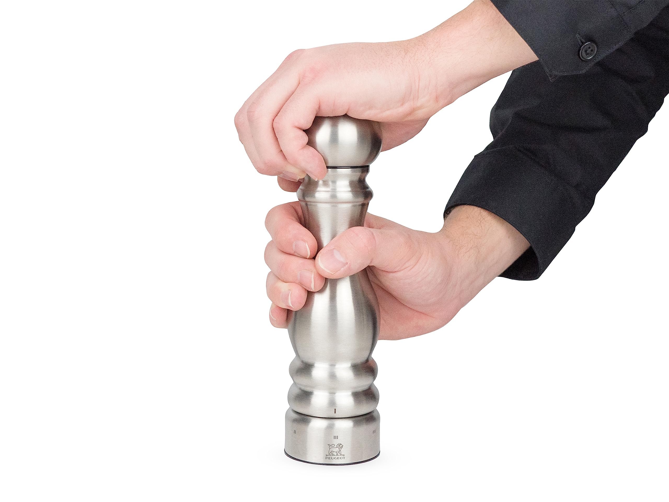 Peugeot Paris Chef u'Select 22cm Salt Mill | Stainless Steel Grinder