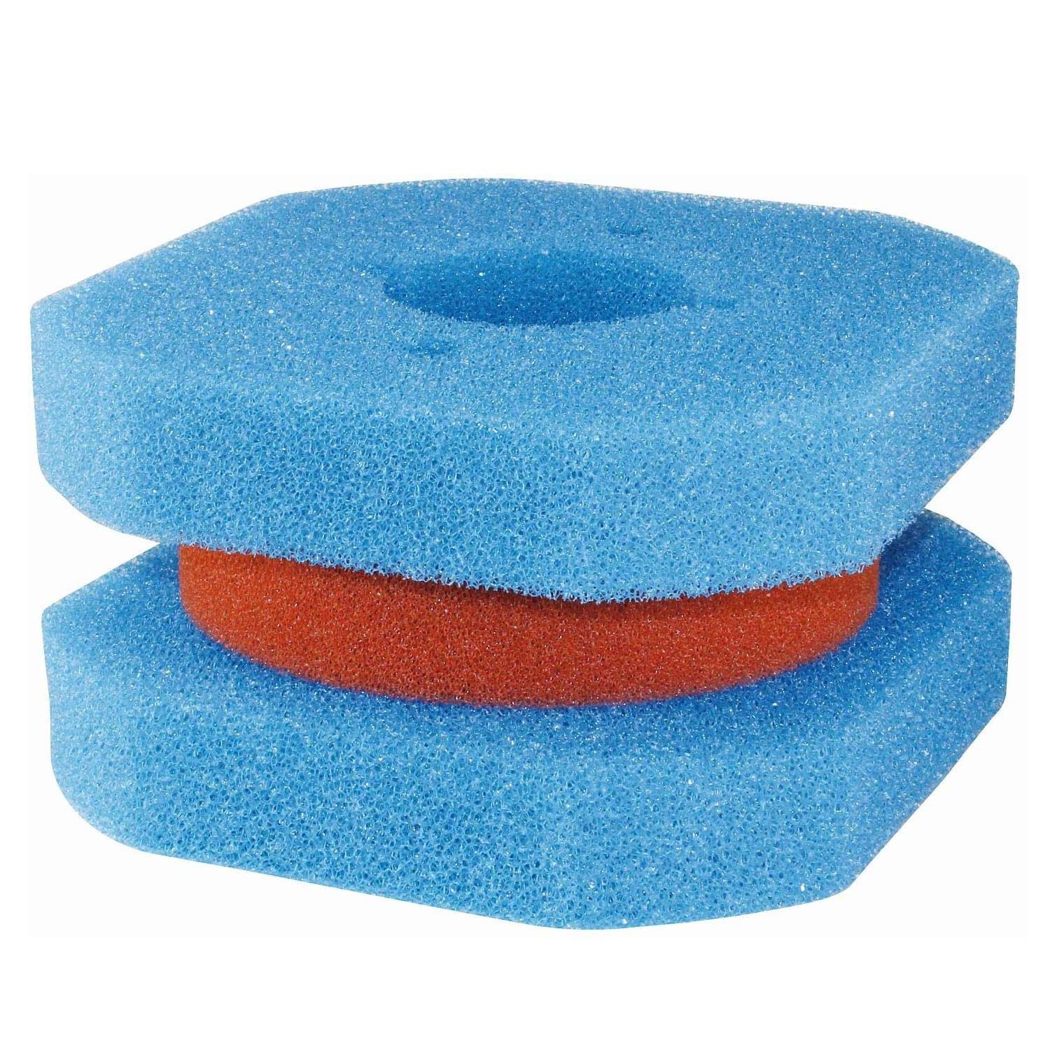 Oase FiltoClear 3000 Replacement Filter Foam Sponges – 3 Pack (Blue/Red)