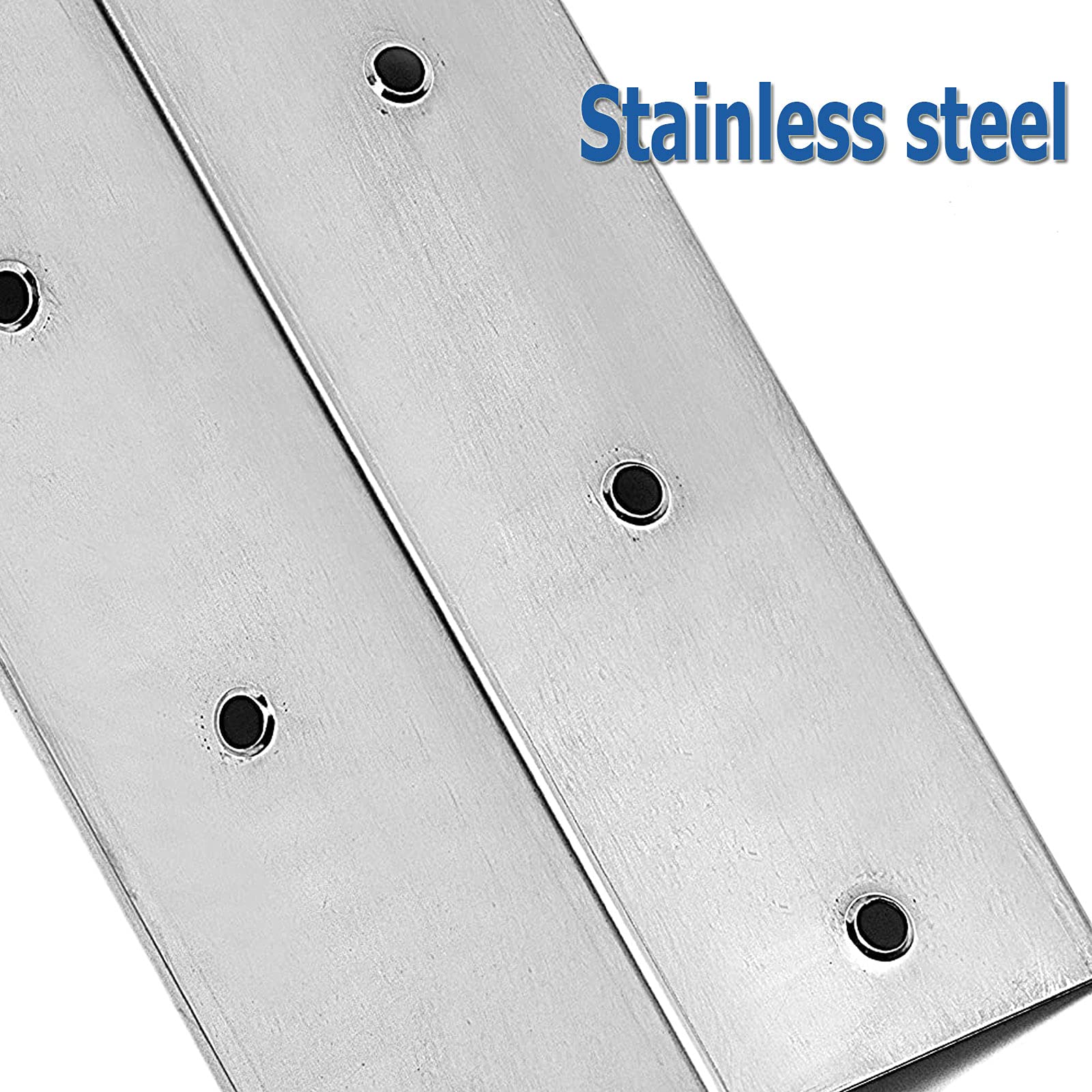 GriHero BBQ Heat Plates - Stainless Steel Flame Tamers for Outback, 4 Pack