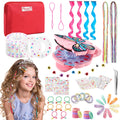 SEMKOTREE Hair Gem Stamper Bedazzler Kit - 630 Rhinestones & Tinsel