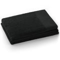 AmeliaHome Amari Bath Towel – 100% Cotton Absorbent Black 70x140 cm