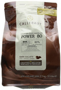 Callebaut 80% Dark Belgian Chocolate Couverture Callets – 2.5kg Bag