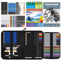 Kalour 76pc Drawing & Sketching Art Set with Pencils and Sketchbook