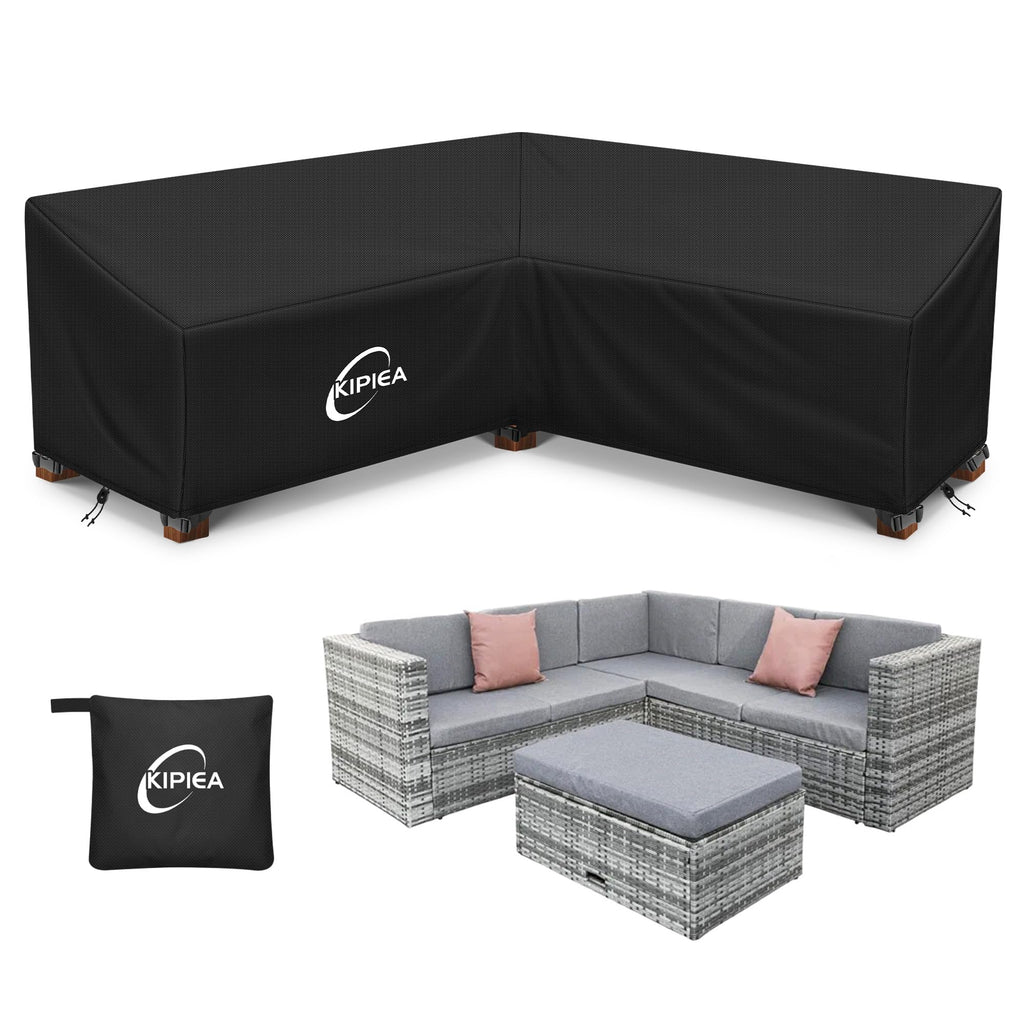 Kipiea V-Shaped Garden Furniture Cover | 420D Waterproof Oxford Fabric