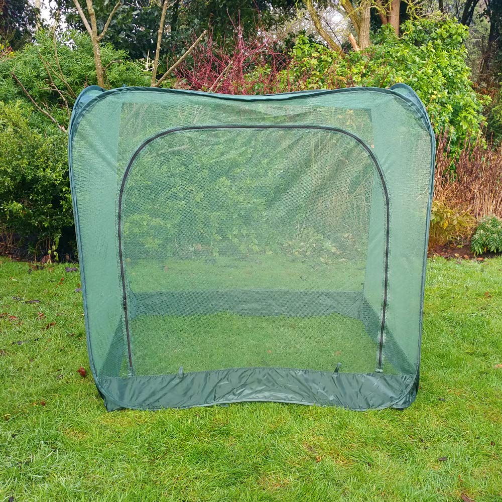 GardenSkill Pop-Up Fruit & Veg Cage – 4mm Anti-Bird Netting, 1.35m High