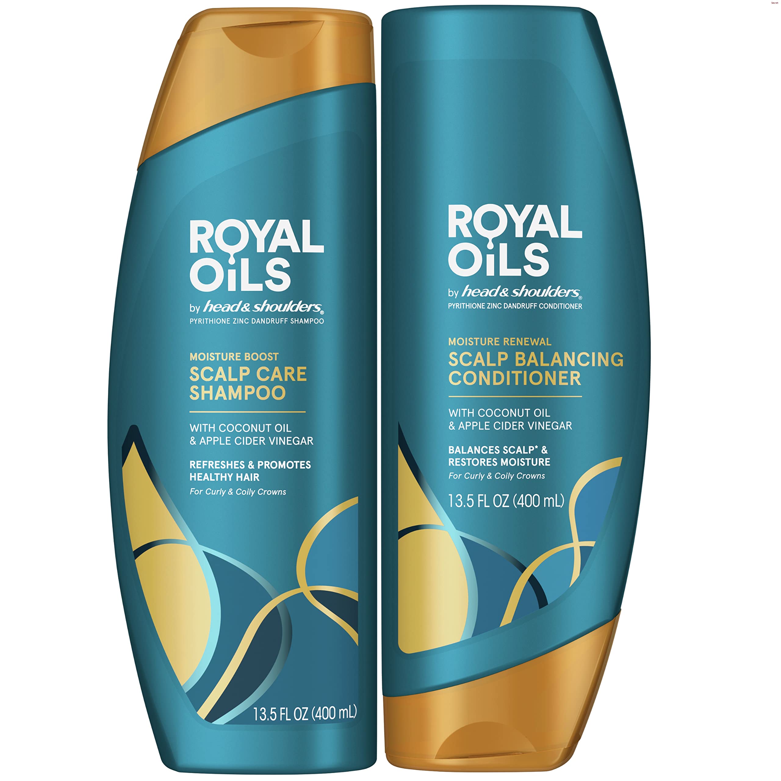 Head & Shoulders Royal Oils Coconut Oil Shampoo & Conditioner Kit, 27 Oz