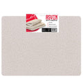 Asvin Loofah Anti Slip Bath & Shower Mat - Quick Drying PVC, 60x80cm White