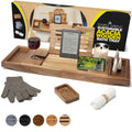 Temple Spring Acacia Wood Bath Tray – Extendable Bathtub Caddy Shelf