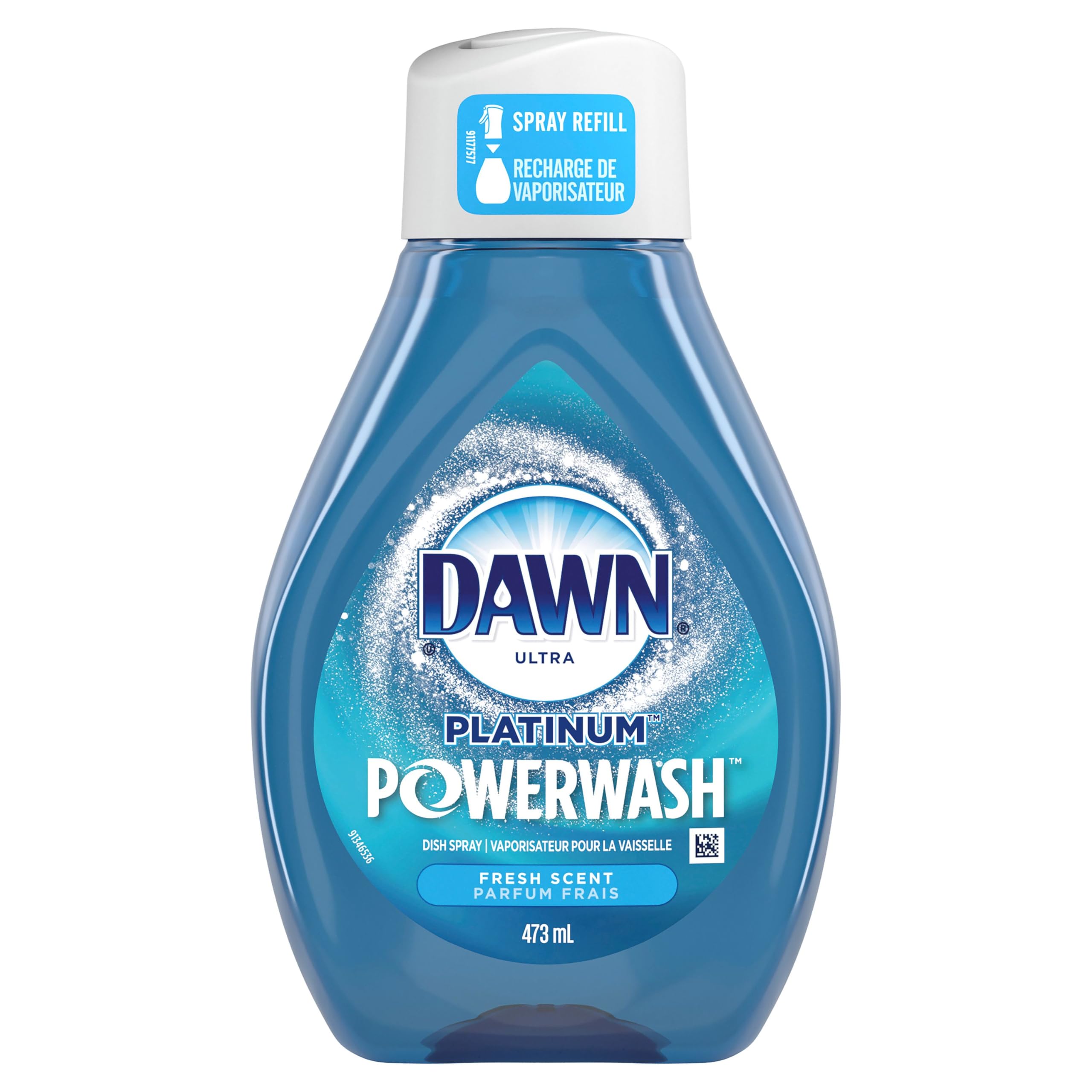 Dawn Platinum Powerwash Dish Spray Refill - Fresh Scent - 473ml