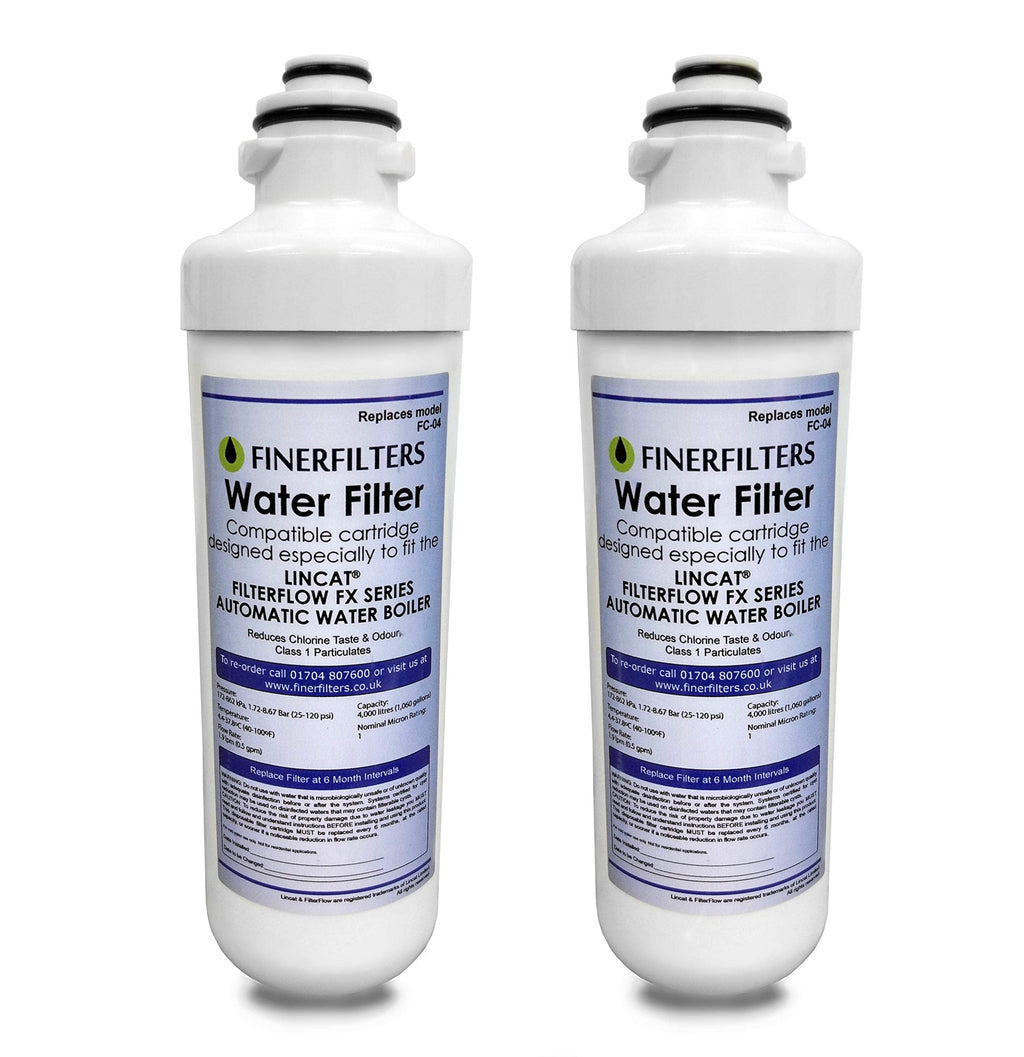 Finerfilters FC04 Water Filter for Lincat FilterFlow FX Boilers - 2 Pack