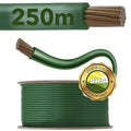 RASENFREUND 250m Boundary Cable for Robotic Lawnmower - 2.7mm Green Wire