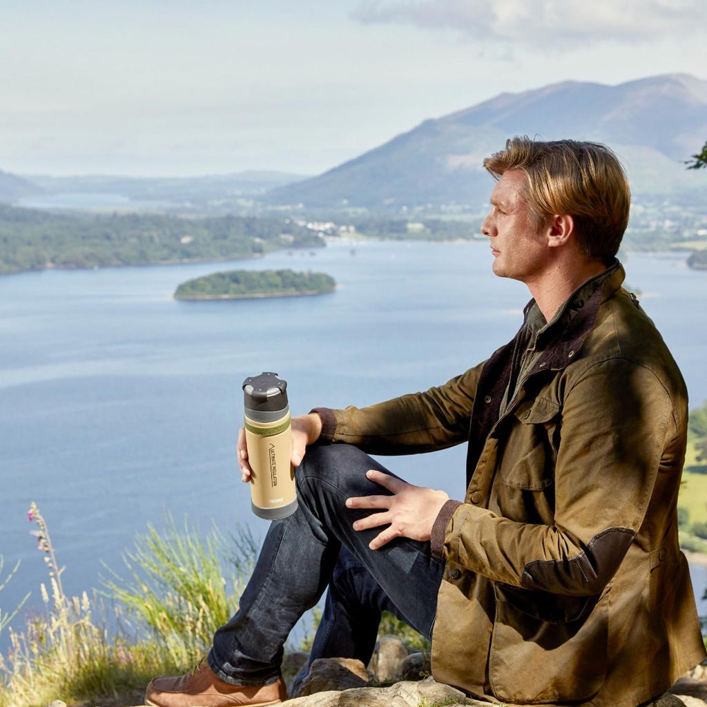Thermos Ultimate Flask – 500ml Insulated Stainless Steel Water Bottle