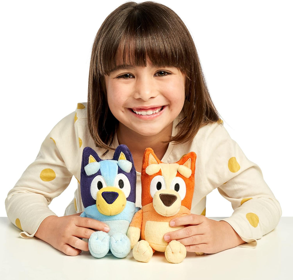Bluey & Bingo 20cm Character Plush Soft Toy by Snaps – Assorted
