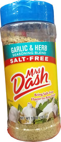 Mrs Dash Garlic & Herb Salt-Free Seasoning Blend - 283g Large Bottle