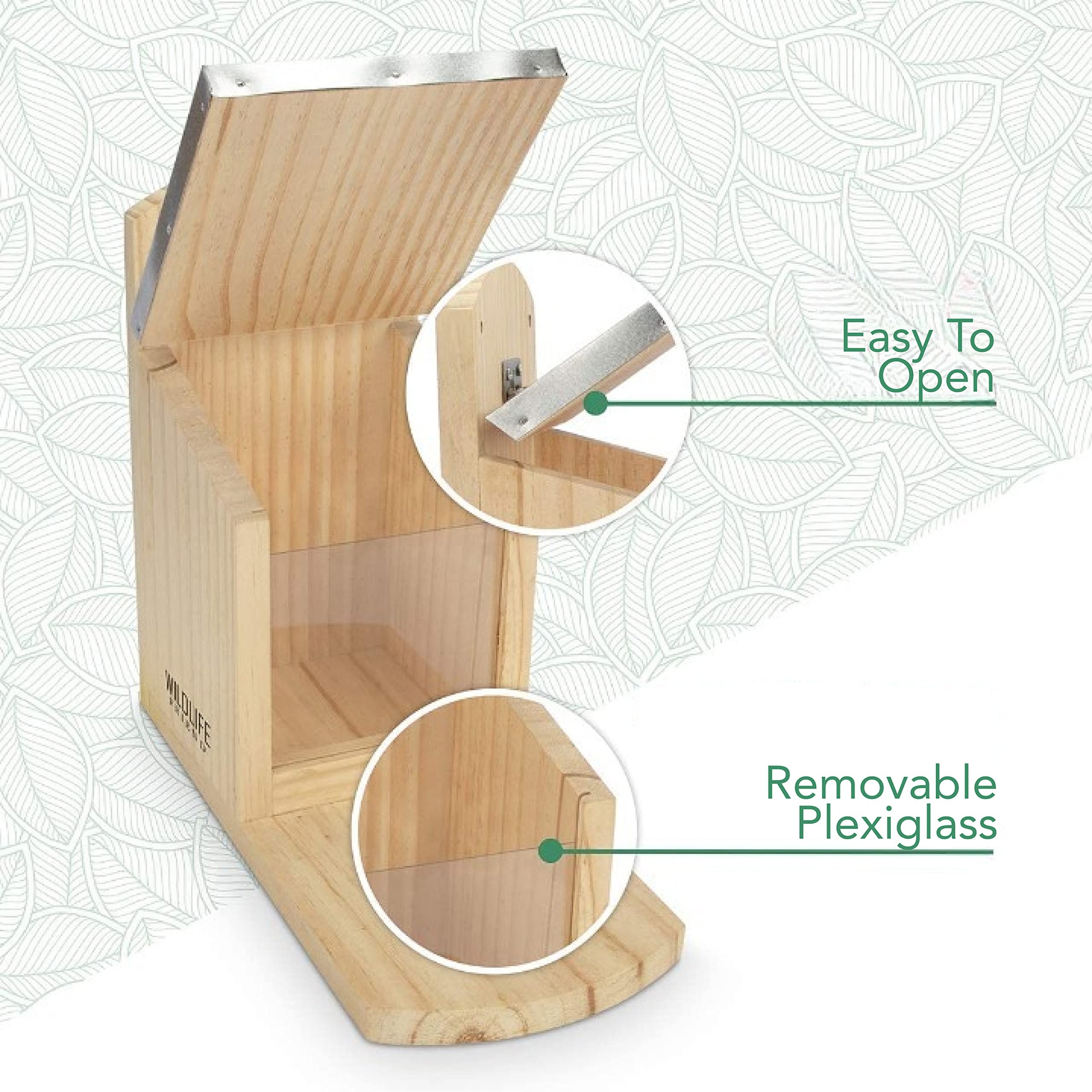 Squirrel Feeder Maxi – Extra Large Wooden Feeding Station