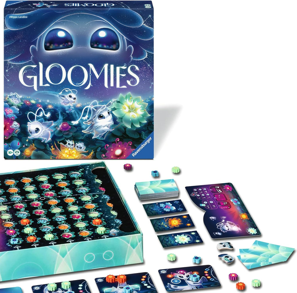 Ravensburger Gloomies – Strategy Board Game with Wooden Flower Pieces