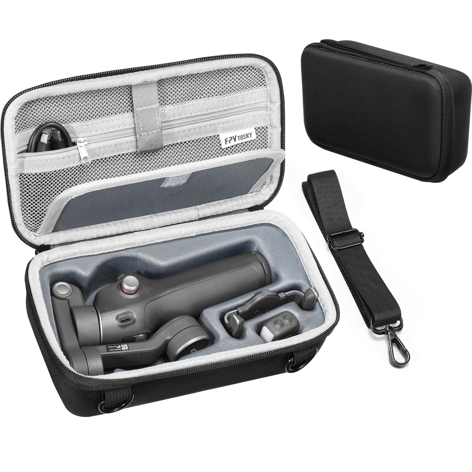 FPVtosky Case for DJI Osmo Mobile 8/7/7P - Nylon Portable Storage Bag